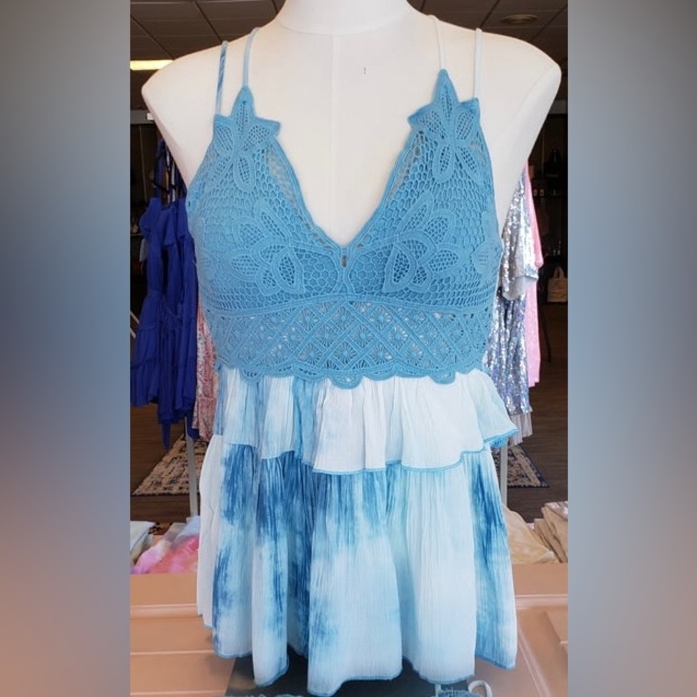 La Miel Tie Dye Tank - Excellent Condition